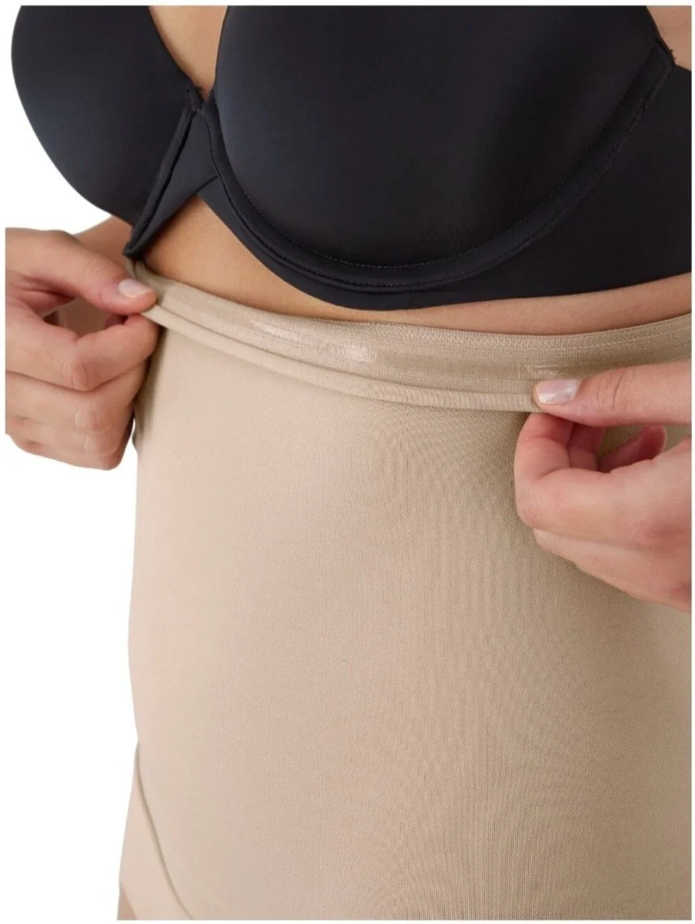 Maidenform Nude Beige High-Waist Shapewear Tank